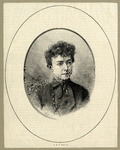 105975 Portret van A.S.C. Opzoomer, geboren 1856, romanschrijfster onder het pseudoniem A.S.C. Wallis, overleden 1925. ...
